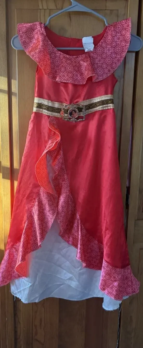 Disney Princess Elena of Avalor Dress Girls Gown Sz 4-6X S/P
